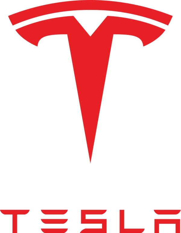Tesla Motors logo vinyl sticker