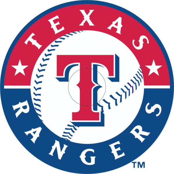 Texas Rangers MLB Baseball vinyl sticker