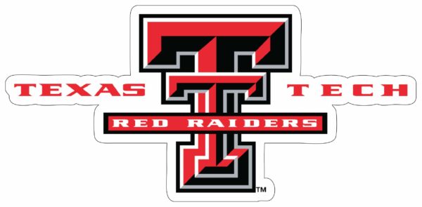 Texas Tech Red Raiders NCAA vinyl sticker