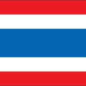 Thailand Standard Flag Wall Window Car Vinyl Sticker