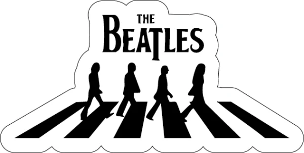 The Beaatles vinyl sticker