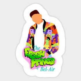The Fresh Prince vinyl sticker