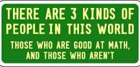 There Are 3 Kind Of People vinyl sticker
