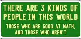 There Are 3 Kind Of People vinyl sticker