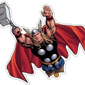 Thor Hammer Up 2 vinyl sticker