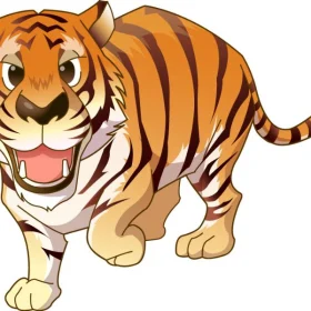 Tiger Wildlife Jungle Wall Window Car Vinyl Sticker Decal