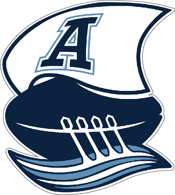 Toronto Argonauts Logo Argos Galley on Wave vinyl sticker printed vinyl decal