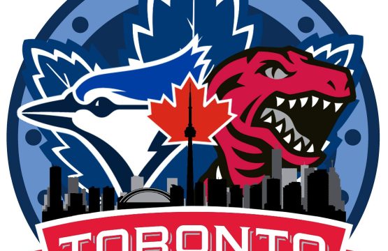 Toronto Blue Jays Dino vinyl sticker