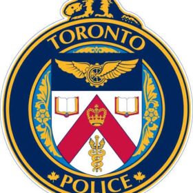 Toronto City Police Logo Canadian vinyl sticker