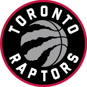 Toronto Raptors Logo Red vinyl sticker