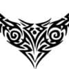 Tribal Ornament Abstract Wings Cut Out Vinyl Decal