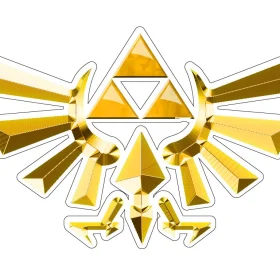 Triforce 2 vinyl sticker