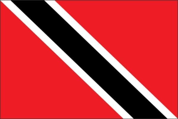 Trinidad & Tobago Standard Flag Wall Window Car Sticker