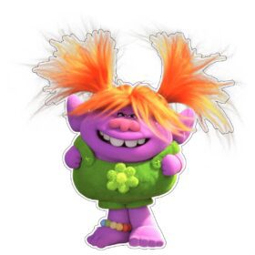 Trolls World Tour Legsly vinyl sticker