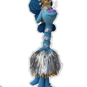 Trolls World Tour Queen Essence vinyl sticker