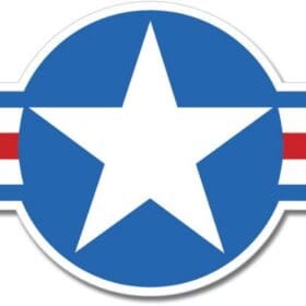 US Air Force Roundel Emblem Car Wall Window Sticker Decal