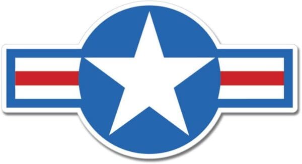 US Air Force Roundel Emblem Car Wall Window Sticker Decal