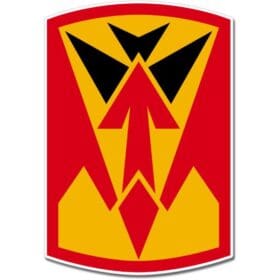 US Army 35th Air Defense Artillery Brigade Emblem Sticker Decal