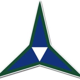 US Army 3rd Corps Blue Emblem Wall Window Car Sticker Decal