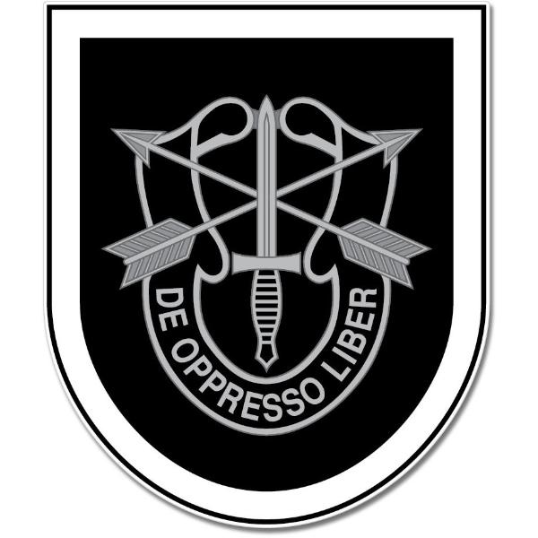 US Army 5th Special Forces Group Vinyl Sticker Decal - AG Design