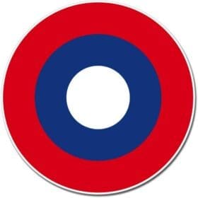 US Army Air Corps Roundel Target Emblem Car Vinyl Sticker