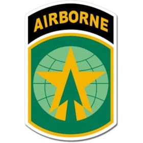 US Army Airborne 16th Military Police Brigade Emblem Sticker Decal