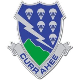 US Army Airborne 506th Infantry Regiment Emblem Vinyl Sticker