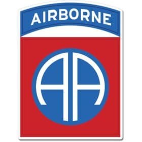 US Army Airborne 82nd Divison All American Emblem Sticker Decal
