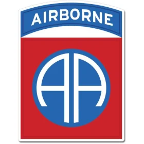 US Army Airborne 82nd Divison All American Emblem Sticker Decal