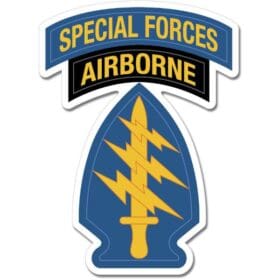 US Army Airborne Special Forces Emblem Sticker Decal