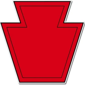 US Army Infantry 28th Division Keystone Emblem Sticker Decal