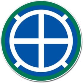 US Army Infantry 35th Division Santa Fe Emblem Vinyl Sticker