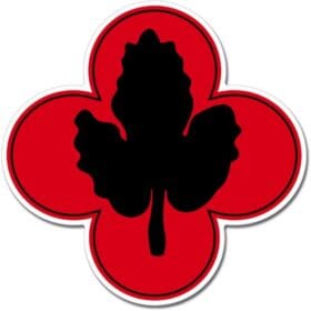 US Army Infantry 43rd Division Winged Victory Emblem Sticker Decal