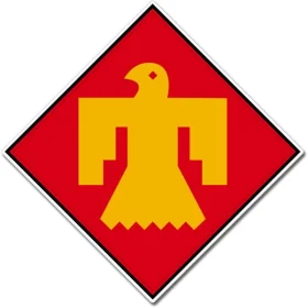 US Army Infantry 45th Division Thunderbird Emblem Sticker Decal