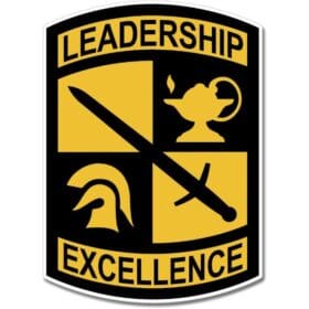 US Army ROTC Program Emblem Wall Window Car Sticker Decal