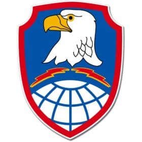 US Army Space & Missile Defense Command Emblem Sticker Decal