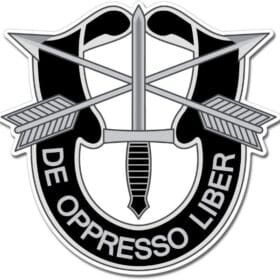 US Army Special Forces Badge Emblem Wall Window Sticker Decal