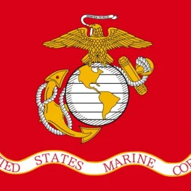 US Marine Corps Flag Wall Window Car Vinyl Sticker Decal