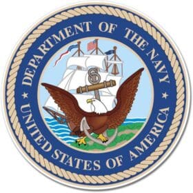 US Navy Department of the Navy Seal Wall Window Sticker Decal