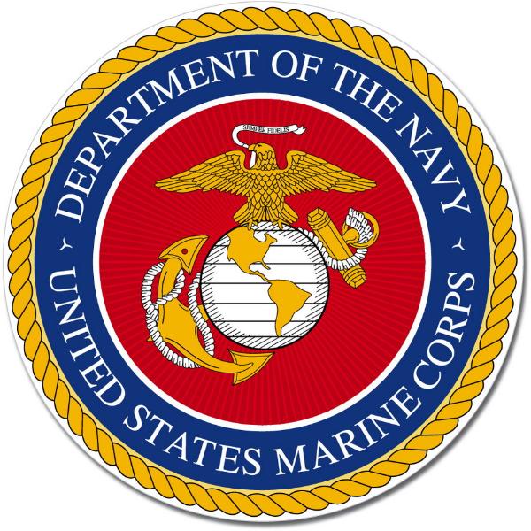 US Navy Marine Corps Seal Wall Window Car Vinyl Sticker Decal - AG Design