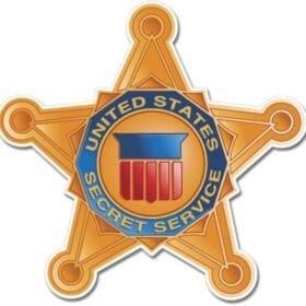 US United States Secret Service Seal Wall Window Sticker Decal