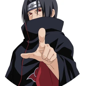 Uchiha Itachi Activated The Mangekyou Sharingan Vinyl Sticker