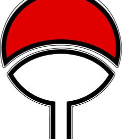 Uchiha Symbol vinyl sticker