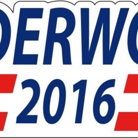 Underwood 2016 Frank Underwood 2 vinyl sticker