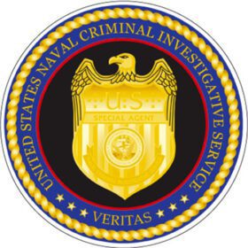 United States Naval Criminal Investigative Service Seal vinyl sticker