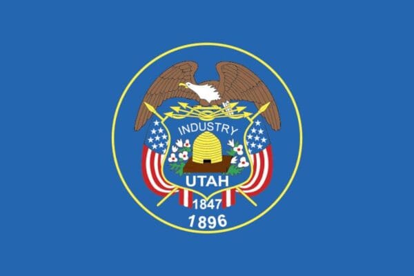 Utah State Flag Wall Window Car Vinyl Sticker Decal