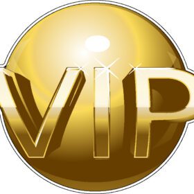 VIP Person vinyl sticker