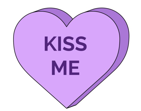 Candy Hearts or Sweethearts (also known as conversation hearts Candy) are small heart-shaped sugar candies sold around Valentine's Day. Each heart is printed with a message such as "Be Mine", "Kiss Me", "Call Me", "Let's Get Busy", or "Miss You". See also other Valentine stickers: https://anysigns.ca/product/the-simpsons-bart-cupid-with-wings-vinyl-sticker/ https://anysigns.ca/product/cats-in-love-vinyl-sticker/ https://anysigns.ca/product/valentine-love-you-cute-candy-heart-vinyl-sticker-printed-vinyl-decal/
