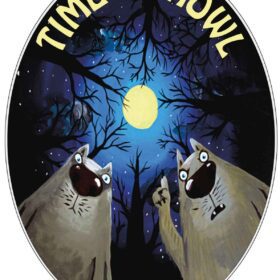 Time To Howl By Russian Artist Vasya Lozhkin Wolf Midnight Timeless Spiritual Cry Moonlight Sonata Art Vinyl Sticker