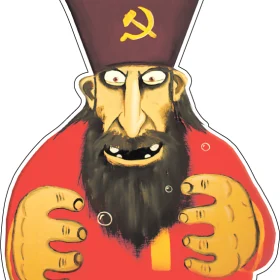 Vasya lozhkin Koshmar Russian Threat vinyl sticker